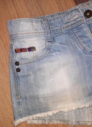 ⭐стильные джинсовые шортики s 💯хлопок ⭐ m4 фото