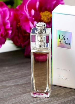 Christian dior addict eau de toilette 2014 р 💥оригінал 1,5 мл розпив аромату затест2 фото