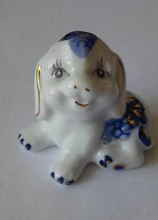 Фарфоровая фигурка/статуэтка "собачка"
