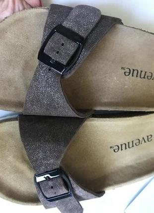 Шлепанцы на пробковой подошве в стиле birkenstock3 фото