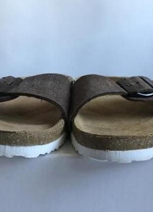 Шлепанцы на пробковой подошве в стиле birkenstock8 фото