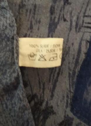 Классический платок гаврош шелковый на шею, запястье, сумку, джинсы репродукция картины клода моне2 фото