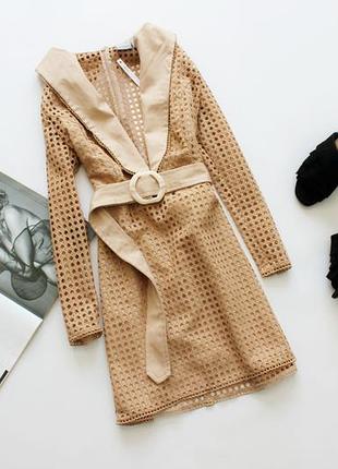 Красивое платье сетка под пояс хл 14