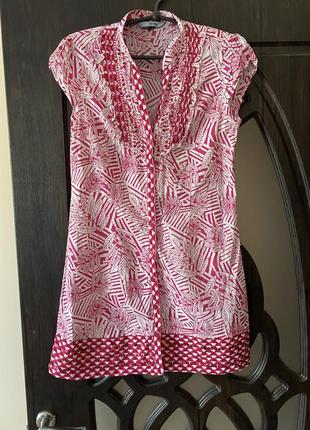 Блузка, з квітковим принтом