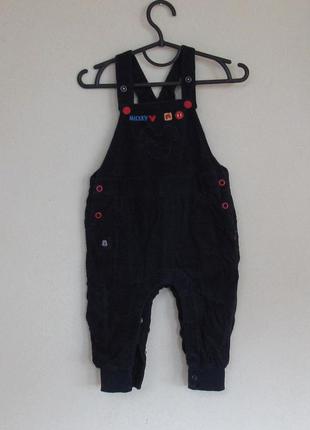 Комбинезон вельветовый