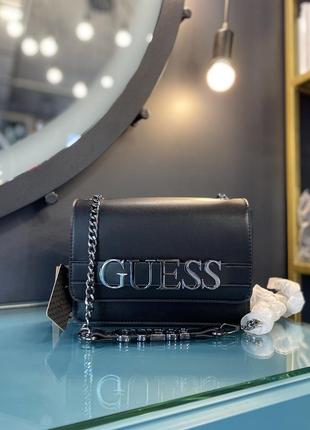 Сумка чёрная guess оригинал1 фото