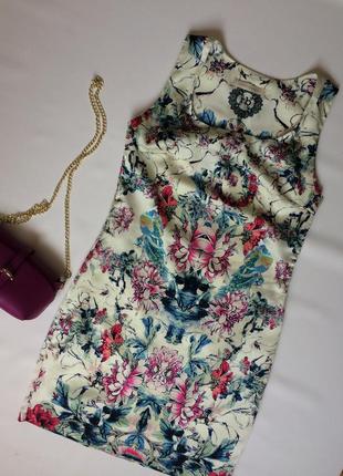 Платье с цветочным принтом roccobarocco3 фото