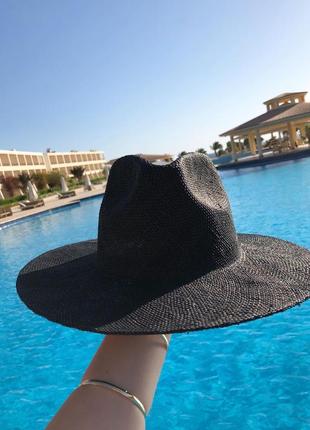 Капелюх літній, шляпа летняя федора1 фото