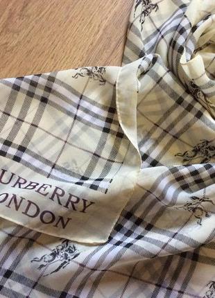 Шарф шарфик платок burberry london2 фото