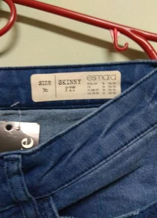 Стильные джинсы скинни от esmara5 фото