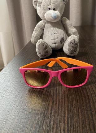 Дитячі сонцезахисні окуляри поляризація 3-7 років, безпечна лінза з поляризацією, захист від уф1 фото