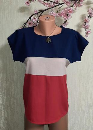 Яскрава блузочка футболочка шифонова 🌹