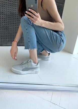 Кросівки puma cali grey кроссовки9 фото