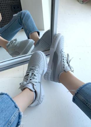 Кросівки puma cali grey кроссовки10 фото