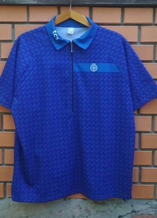 Футболка поло polo синього кольору. фірми tcs