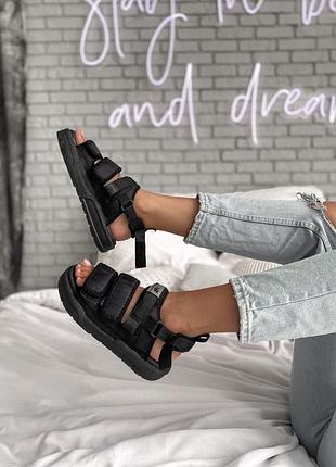 Nb slippers  all black  сандали нью баланс наложенный платёж купить