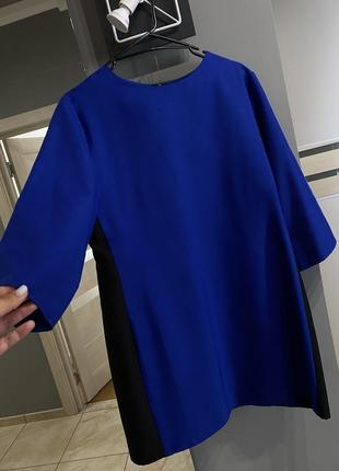 Темно-синє плаття1 фото