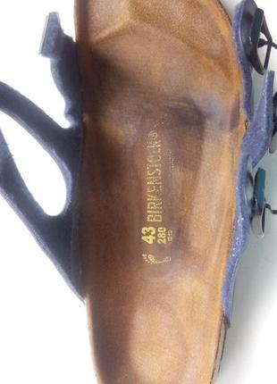 Ортопедические сандалии, босоножки, шлепанцы birkenstock германия 43 размер.5 фото