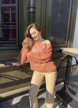 Светр-павутинка оверсайз