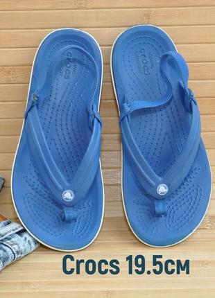 Шлепки вътнамки детские crocs 30р1 фото