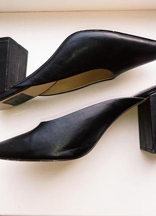 Мюли шлепанцы тапки босоножки от miss selfridge 39-40