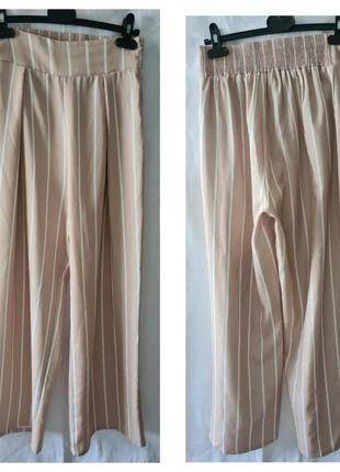 Летние широкие брюки; бермуды s,m.1 фото
