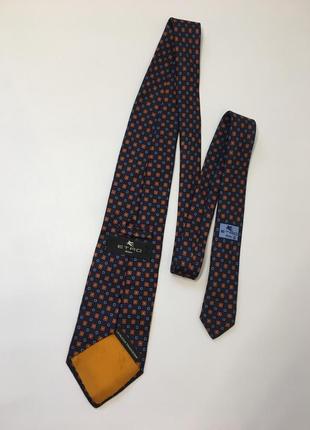 Etro milano шёлковый галстук2 фото