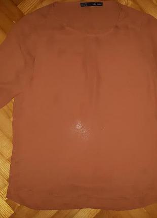 Шифоновая блуза от zara! p.-m