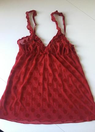 Очень нежная сексуальна маечка сеточка/бархат