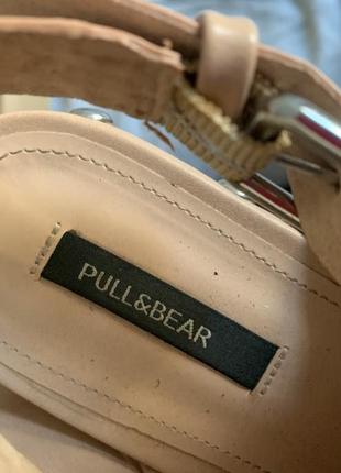 Сандали босоножки на платформе pullandbear5 фото