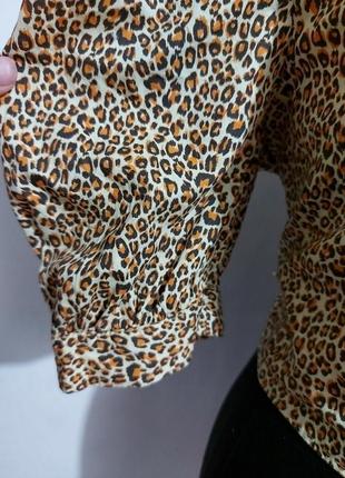 Красива укороченая блуза з рукавами обьемными6 фото