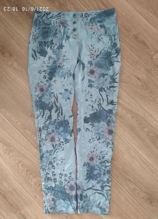 Италия брючки в цветах