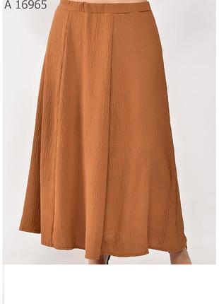 Літня спідниця батал рр 52-70 в кольорах