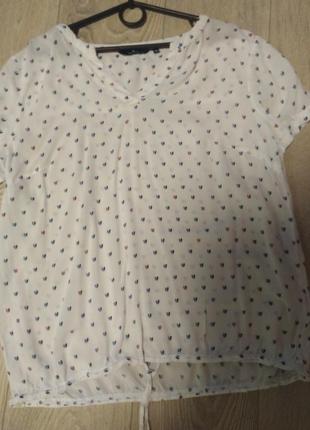 Блуза річна tom tailor 100%віскоза