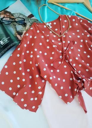 Легкая и воздушная, стильная блуза от river island2 фото
