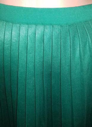 Юбка плиссировка,sisley,р.xs/s,сделано в италии3 фото