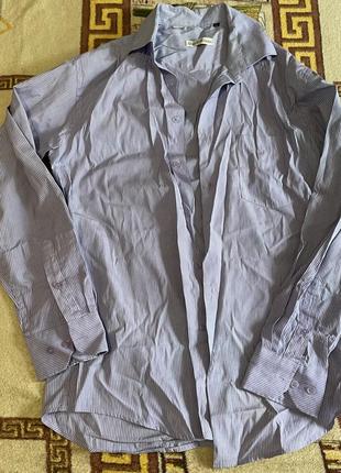 Фирменная рубашка gino di milano, красивая, цена 50 грн
