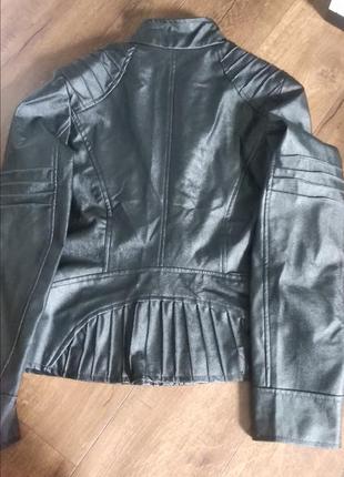 Куртка, косуха класическая кожзам .5 фото