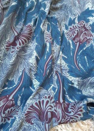 Шикарные для лета легкие струящиеся широкие брюки на резинке, модал,beldona, p. l-xl3 фото