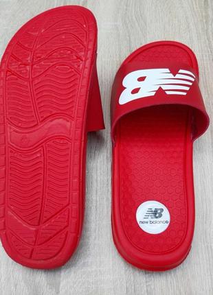 Мужские шлепанцы красные / чоловічі шльопанці червоні