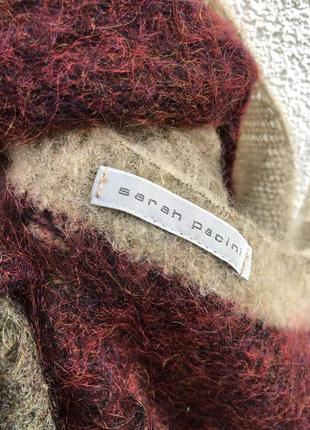 Ажурний пуловер,кофта,светр,мохер,вовна,люкс бренд,2 фото