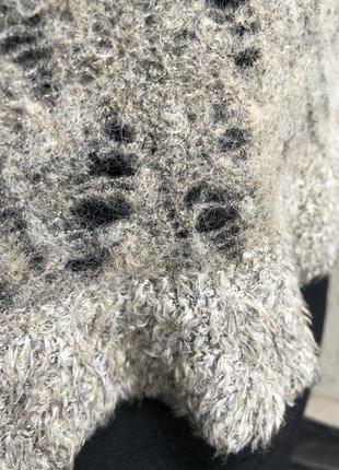 Ажурний пуловер,кофта,светр,мохер,вовна,люкс бренд,4 фото