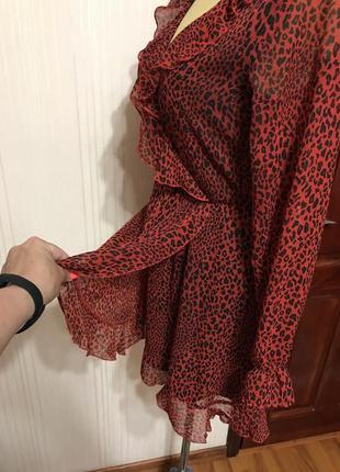 Шифонове плаття на запах 8