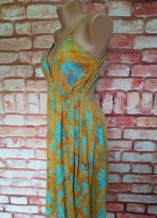 Сарафан вискоза батик hand made in indonesia