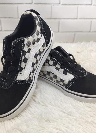 Замшевые кеды vans