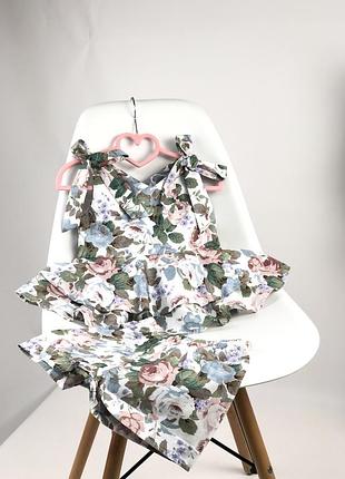 Літній костюм топ та шорти