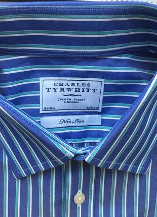Luxury елітна чоловіча сорочка charles tyrwhitt оригінал англія 🏴󠁧󠁢󠁥󠁮󠁧󠁿3 фото