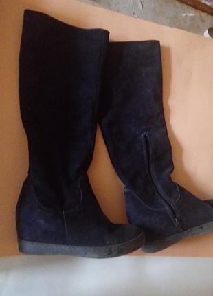Супер сапоги donna piu 8954 blu/scuro