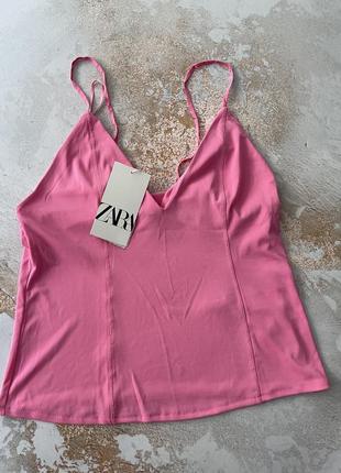 Майка zara ,топ zara