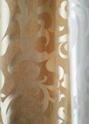 Шторы с узором, легкая штора, ткань для штор 2